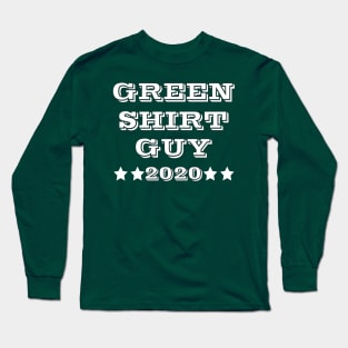 Green shirt guy Long Sleeve T-Shirt